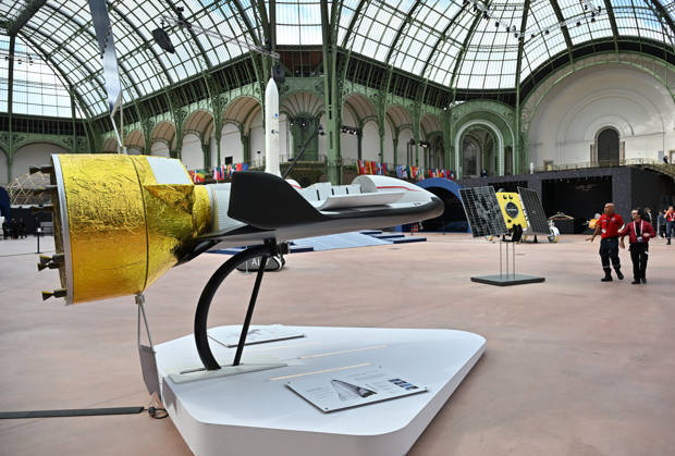 Illustrations at the International Space Summit at the Grand Palais in Paris on September 9, 2026 Christian Liewig Bestimage Illustrations at the International Space Summit at the Grand Palais in Paris on September 9, 2026 Paris, France  Copyright: xChristianxLiewigx xBestimagexChristianxLiewigx xBestimagex