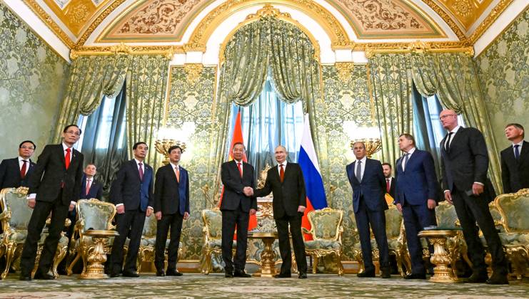 Russia Vietnam 9239420 09.09.2026 Vietnamese President To Lam and Russian President Vladimir Putin shake hands as they pose for photos before a narrow format meeting at the Kremlin in Moscow, Russia. Alexey Maishev Sputnik Moscow Russia  Copyright: xAlexeyxMaishevx