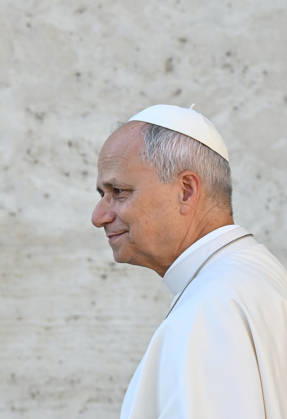 Pope Leo XIV leads The General Audience - Vatican Pope Leo XIV attends the weekly general audience in Saint Peter’s square, Vatican on September 9, 2026. Photo by Eric Vandeville ABACAPRESS.COM Rome Vatican (or Holy See)  Copyright: xVandevillexEric ABACAx