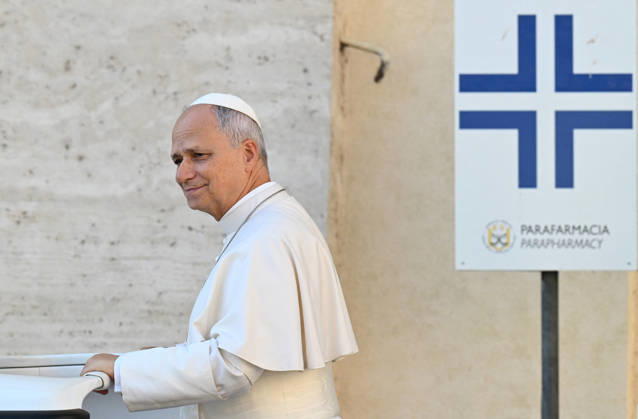 Pope Leo XIV leads The General Audience - Vatican Pope Leo XIV attends the weekly general audience in Saint Peter’s square, Vatican on September 9, 2026. Photo by Eric Vandeville ABACAPRESS.COM Rome Vatican (or Holy See)  Copyright: xVandevillexEric ABACAx
