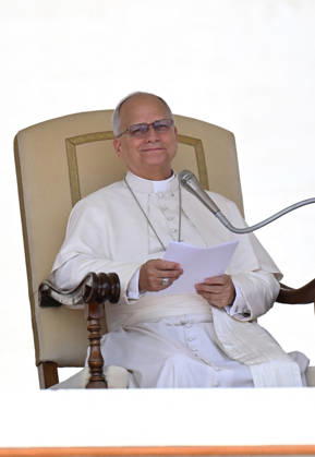 Pope Leo XIV leads The General Audience - Vatican Pope Leo XIV attends the weekly general audience in Saint Peter’s square, Vatican on September 9, 2026. Photo by Eric Vandeville ABACAPRESS.COM Rome Vatican (or Holy See)  Copyright: xVandevillexEric ABACAx