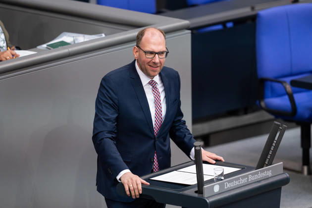 September 9, 2026, GER, Berlin, 92nd session of the German Bundestag in the plenary hall of the Reichstag building; Jan Wilhelm Pohlmann (CDU CSU) speaks at the lectern Copyright: xnordphotoxGmbHx xChristianxSchulzex