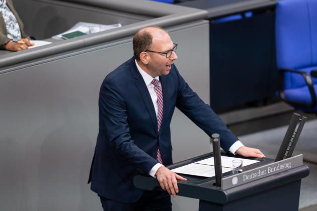 September 9, 2026, GER, Berlin, 92nd session of the German Bundestag in the plenary chamber of the Reichstag building; Jan Wilhelm Pohlmann (CDU CSU) speaks at the lectern Copyright: xnordphotoxGmbHx xChristianxSchulzex