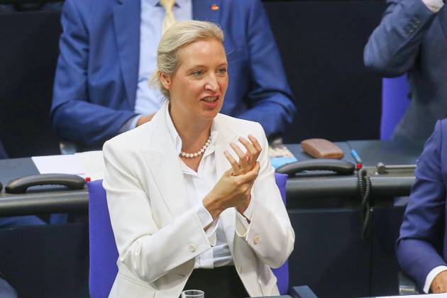 Berlin, Germany, September 9, 2026 German Bundestag 92nd Session of the Bundestag Budget Week Alice Weidel, AfD Copyright: xdtsxNachrichtenagenturx dts_133762