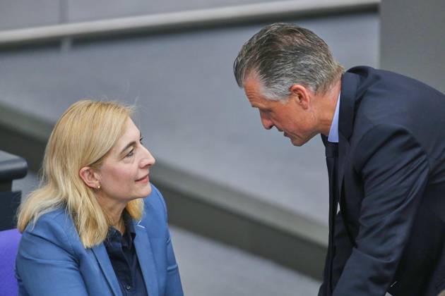 Berlin, Germany, September 9, 2026 German Bundestag 92nd Session of the Bundestag Budget Week Minister of the Chancellery Nina Warken (CDU) and Thorsten Frei (CDU) Copyright: xdtsxNachrichtenagenturx dts_133791