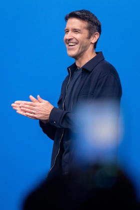 September 9, 2026, Cupertino, United States: Apple s new CEO John Ternus speaks during the company s latest product announcement at an Apple event at the Steve Jobs Theater in Apple Park in Cupertino, California, on September 9, 2026. ( AFP) Cupertino United States  - ZUMAa110 20260909_zaf_a110_074 Copyright: xKarlxMondonx