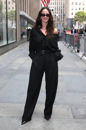 September 9, 2026: Kaya Scodelario arrives at the Today Show  - ZUMAh16_ 20260909_zaf_h16_019 Copyright: xDanxHerrickx