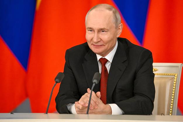 Russia Vietnam 9239782 09.09.2026 Russian President Vladimir Putin makes statements to the press with Vietnamese President To Lam following their meeting at the Kremlin in Moscow, Russia. Alexey Maishev Sputnik Moscow Russia  Copyright: xAlexeyxMaishevx
