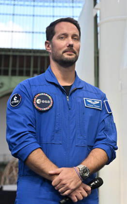 Thomas Pesquet, a French astronaut with the European Space Agency (ESA), and Emmanuel Macron, President of the French Republic, at the International Space Summit on September 10, 2026, at the Grand Palais in Paris, September 9, 2026. Nearly 1,100 companies from the space sector will also be present at the Grand Palais, demonstrating the exceptional mobilization of the global space ecosystem around this event, organized by France and Germany. The Summit will address all issues related to the development and innovation of the space sector through three key themes: 1) meeting the challenges of the global space economy through international cooperation; 2) advancing science, technology, and space exploration from an international perspective; Copyright: xChristianxLiewigx xBestimagexChristianxLiewigx xBestimagex