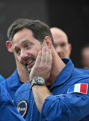 Thomas Pesquet, a French astronaut with the European Space Agency (ESA), and Emmanuel Macron, President of the French Republic, at the International Space Summit on September 10, 2026, at the Grand Palais in Paris, September 9, 2026. Nearly 1,100 companies from the space sector will also be present at the Grand Palais, demonstrating the exceptional mobilization of the global space ecosystem around this event, organized by France and Germany. The Summit will address all issues related to the development and innovation of the space sector through three key themes: 1) meeting the challenges of the global space economy through international cooperation; 2) advancing science, technology, and space exploration from an international perspective; Copyright: xChristianxLiewigx xBestimagexChristianxLiewigx xBestimagex