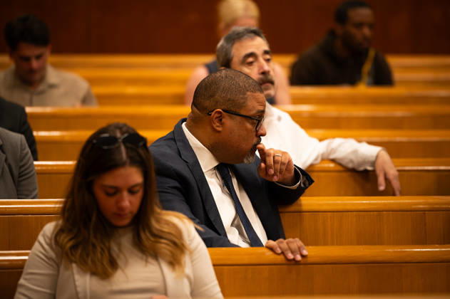 September 9, 2026, New York, Ny, United States: Manhattan District Attorney Alvin L. Bragg, Jr., today announced the indictment of RAUL MORALES, 51, for allegedly stabbing two men in an antisemitic attack on the Upper West Side on July 23, 2026. MORALES is charged in a New York State Supreme Court indictment with various counts of Attempted Murder in the Second Degree as a Hate Crime, Assault in the First Degree as a Hate Crime, Assault in the Second Degree as a Hate Crime and Attempted Assault in the First Degree as a Hate Crime. New York United States - ZUMAt177 20260909_znp_t177_016 Copyright: xJohnxTaggartx