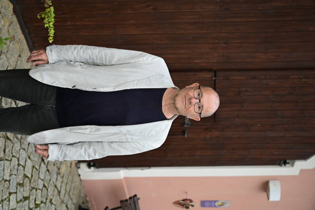 Stephan Krawczyk at the concert and reading Gelöste Stimmen: GDR Fates in Stories and Songs at the Sankt Wenzeslaus Stift in Markersdorf (Jauernick Buschbach), September 9, 2026 Copyright: xMatthiasxWehnertx