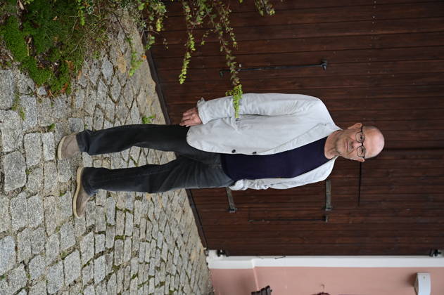 Stephan Krawczyk at the concert and reading Gelöste Stimmen: GDR Fates in Stories and Songs at the Sankt Wenzeslaus Abbey in Markersdorf (Jauernick Buschbach), September 9, 2026 Copyright: xMatthiasxWehnertx