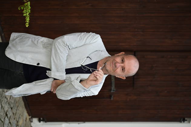 Stephan Krawczyk at the concert and reading Gelöste Stimmen: GDR Destinies in Stories and Songs at the Sankt Wenzeslaus Abbey in Markersdorf, Jauernick Buschbach, September 9, 2026 Copyright: xMatthiasxWehnertx