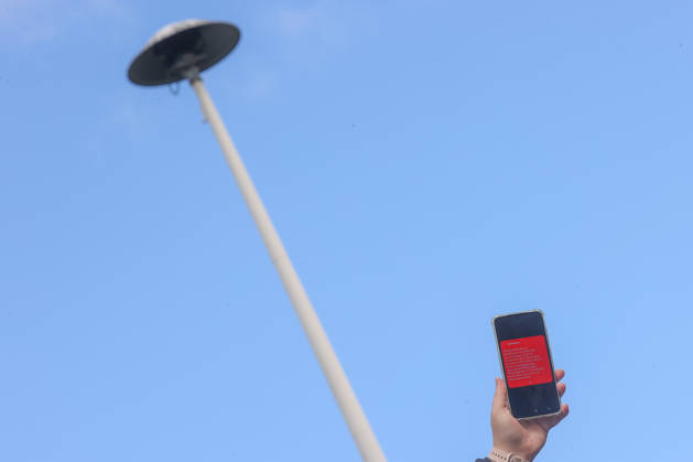 September 10, 2026, xgox, National Warning Day 2026, from left: stock photo, stock image, symbol, siren, siren test alarm; Starting at 11 a.m., test alerts were sent to cell phones and smartphones in Wolfsburg