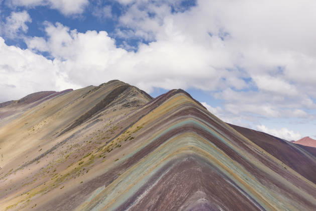 Creative Highlights World RECORD DATE NOT STATED Peru: Vinicunca, the Rainbow Mountain or Seven-Colored Mountains; Peru: Vinicunca, landscape of the colorful mountains, the Seven-Colored Mountain, or Rainbow Mountain, in the Peruvian Andes, South America, Peru  Copyright: xAubrÃ exA Andia.frx 464235