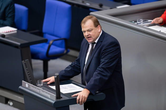 September 10, 2026, GER, Berlin, 93rd session of the German Bundestag in the plenary hall of the Reichstag building; Albert Stegemann (CDU CSU) stands at the lectern and speaks Copyright: xnordphotoxGmbHx xChristianxSchulzex