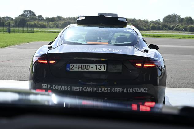 Self Driving System By Aidoptation SINT-TRUIDEN, BELGIUM - SEPTEMBER 10: Demonstration of the autonomous driving system developed by the Belgian high-tech company Aidoptation. Aidoptation has obtained authorization to test a fully autonomous Level 4 driving system on Belgian highways at speeds of up to 120 km h. Testing began on the E313 and E314, and the car has already traveled nearly 200 km on the highway. on September 10, 2026 in Sint-Truiden, Belgium, 10 09 2026 Sint-Truiden Belgium  Copyright: xBertxVanxDenxBrouckex