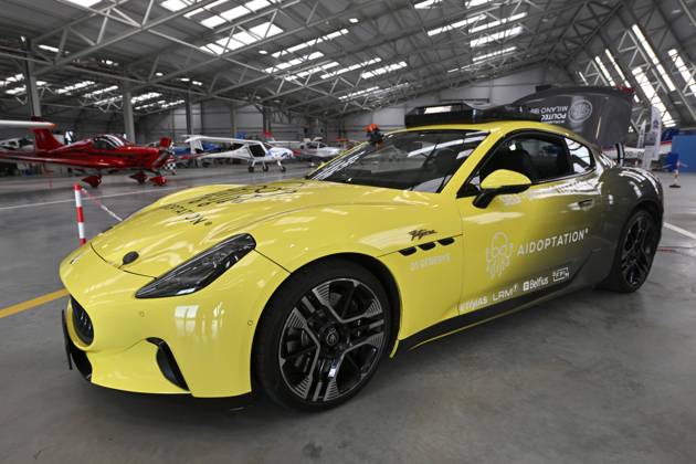 Self Driving System By Aidoptation SINT-TRUIDEN, BELGIUM - SEPTEMBER 10: Demonstration of the autonomous driving system developed by the Belgian high-tech company Aidoptation. Aidoptation has obtained authorization to test a fully autonomous Level 4 driving system on Belgian highways at speeds of up to 120 km h. Testing began on the E313 and E314, and the car has already traveled nearly 200 km on the highway. on September 10, 2026 in Sint-Truiden, Belgium, 10 09 2026 Sint-Truiden Belgium  Copyright: xBertxVanxDenxBrouckex