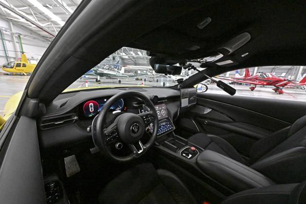 Self Driving System By Aidoptation SINT-TRUIDEN, BELGIUM - SEPTEMBER 10: Demonstration of the autonomous driving system developed by the Belgian high-tech company Aidoptation. Aidoptation has obtained authorization to test a fully autonomous Level 4 driving system on Belgian highways at speeds of up to 120 km h. Testing began on the E313 and E314, and the car has already traveled nearly 200 km on the highway. on September 10, 2026 in Sint-Truiden, Belgium, 10 09 2026 Sint-Truiden Belgium  Copyright: xBertxVanxDenxBrouckex