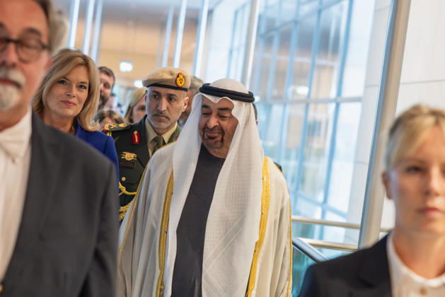 State visit by His Highness the President of the United Arab Emirates, Sheikh Mohammed bin Zayed Al Nahyan, to the Federal Republic of Germany, Berlin, September 10, 2026 The President of the German Bundestag, Julia Klöckner, welcomes the President of the United Arab Emirates, Sheikh Mohammed bin Zayed Al Nahyan, to the German Bundestag in Berlin