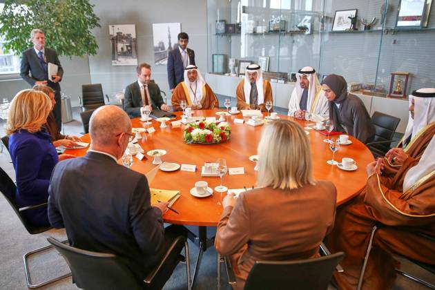 Berlin, Germany, September 10, 2026 German Bundestag State visit by His Highness the President of the United Arab Emirates Among others, Bundestag President Julia Klöckner (CDU) in conversation with Muhammad bin Zayid Al Nahyan and his delegation Copyright: xdtsxNachrichtenagenturx dts_133983