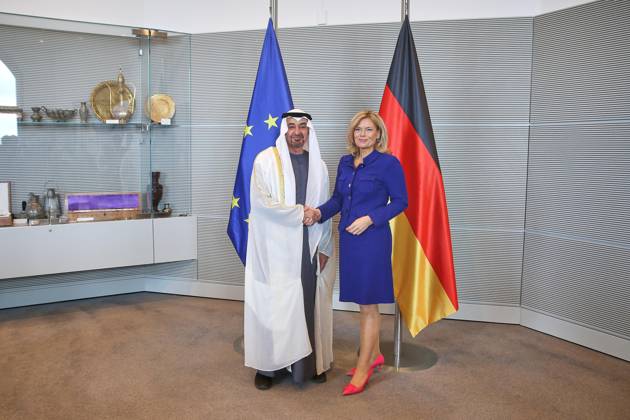 Berlin, Germany, September 10, 2026 German Bundestag State visit by His Highness Muhammad bin Zayid Al Nahyan, President of the United Arab Emirates, and Julia Klöckner, President of the Bundestag (CDU) Copyright: xdtsxNachrichtenagenturx dts_133988