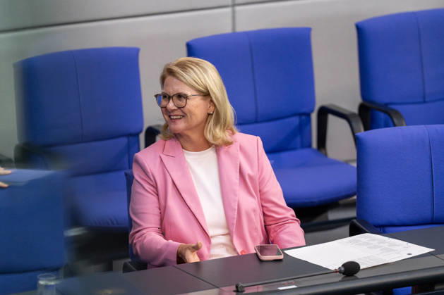 September 10, 2026, GER, Berlin, 93rd Session of the German Bundestag in the Plenary Hall of the Reichstag Building; Parliamentary State Secretary Sabine Poschmann Copyright: xnordphotoxGmbHx xChristianxSchulzex