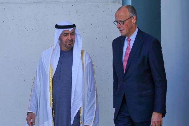 Berlin, Germany, September 10, 2026, Federal Chancellery: State visit by His Highness Muhammad bin Zayid Al Nahyan, President of the United Arab Emirates, and Friedrich Merz Copyright: xdtsxNachrichtenagenturx dts_134001