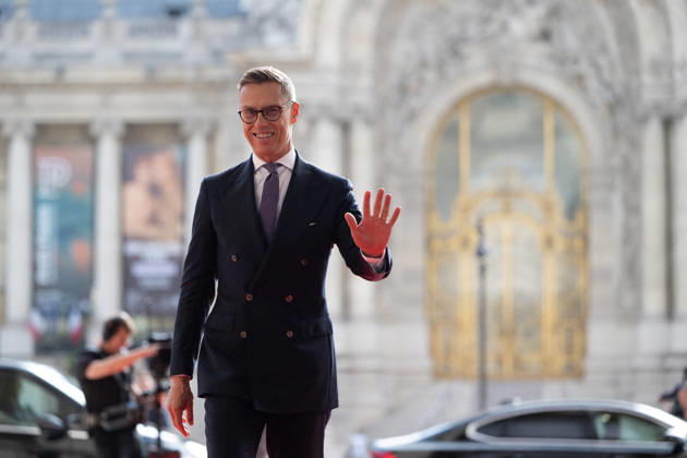 Arrivals at the International Space Summit - Paris Finland s President Alexander Stubb arrives at the International Space Summit at the Grand Palais in Paris, France on September 10, 2026. Photo by Jeanne Accorsini Pool ABACAPRESS.COM Paris France  Copyright: xAccorsinixJeanne Pool ABACAx