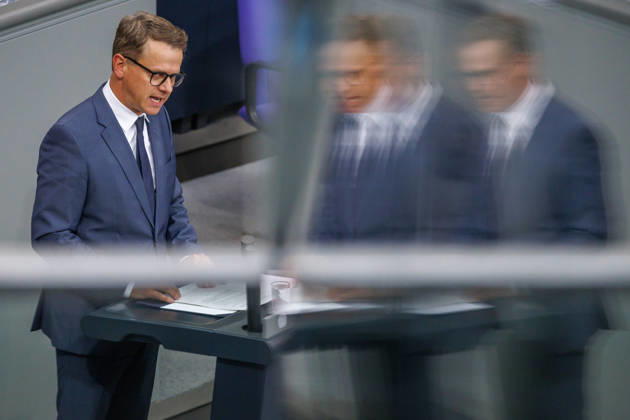 Bundestag Dr. Carsten Linnemann, Federal Minister of Health, at the German Bundestag on September 10, 2026, in Berlin, Berlin, Berlin, Germany, Bundestag