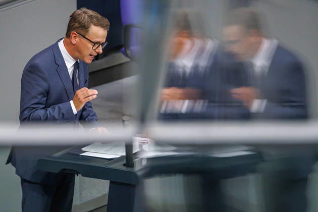 Bundestag Dr. Carsten Linnemann, Federal Minister of Health, at the German Bundestag on September 10, 2026, in Berlin, Berlin, Berlin, Germany, Bundestag