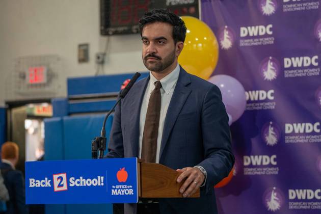 New York, NY- September 10: Mayor Zohran Mamdani, Kathy Hochul and Kamar H. Samuels Bring NYC Public Schools Procurement into the 21st Century, Saving More than 00 Million. Credit: Camara Porter USA  - ZUMAa123 20260910_zaa_a123_015 Copyright: xAdMediax