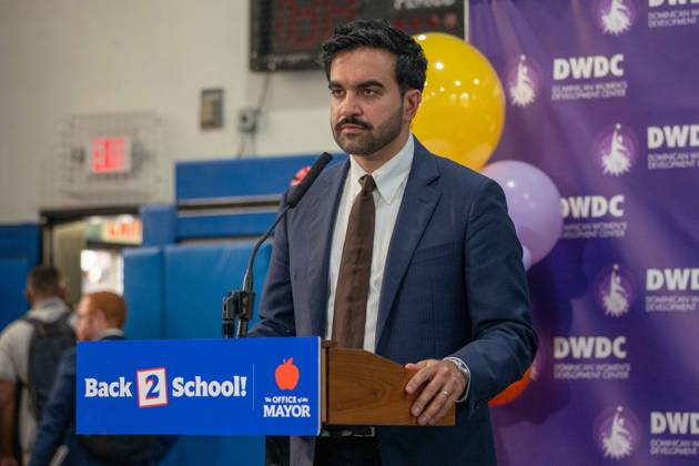 New York, NY- September 10: Mayor Zohran Mamdani, Kathy Hochul and Kamar H. Samuels Bring NYC Public Schools Procurement into the 21st Century, Saving More than 00 Million. Credit: Camara Porter USA  - ZUMAa123 20260910_zaa_a123_022 Copyright: xAdMediax