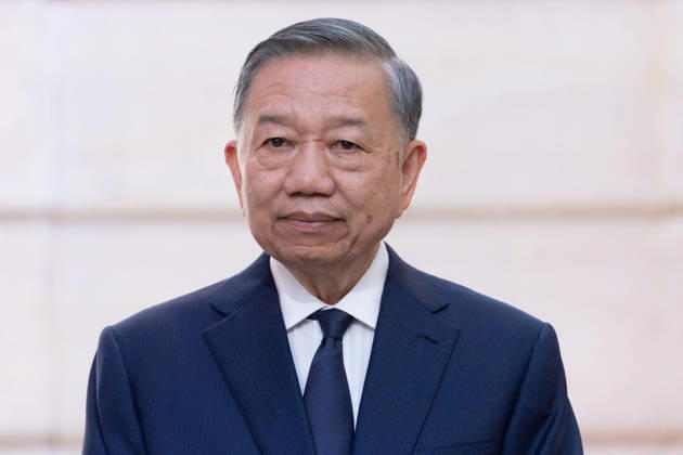 Vietnam s President To Lam delivers a press statement following his bilateral talks with the French President at the Élysée Palace in Paris on September 10, 2026. Raphael Lafargue, Pool Bestimage, Paris, France  Copyright: xRaphaÃ«lxLafarguex xPoolx xBestimagexRaphaÃ«lxLafarguex xPoolx xBestimagex