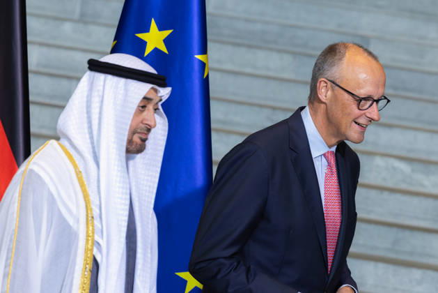 State visit by His Highness the President of the United Arab Emirates, Sheikh Mohammed bin Zayed Al Nahyan, to the Federal Republic of Germany, Berlin, September 10, 2026: The President of the United Arab Emirates, Sheikh Mohammed bin Zayed Al Nahyan, and Federal Chancel