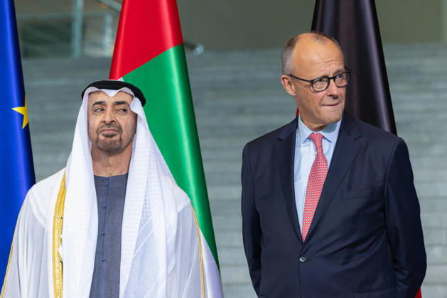 State visit by His Highness the President of the United Arab Emirates, Sheikh Mohammed bin Zayed Al Nahyan, to the Federal Republic of Germany, Berlin, September 10, 2026: The President of the United Arab Emirates, Sheikh Mohammed bin Zayed Al Nahyan, and Federal Chancel