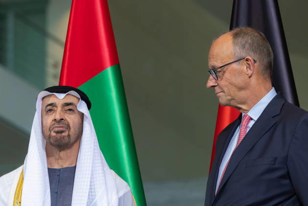 State visit by His Highness the President of the United Arab Emirates, Sheikh Mohammed bin Zayed Al Nahyan, to the Federal Republic of Germany, Berlin, September 10, 2026: The President of the United Arab Emirates, Sheikh Mohammed bin Zayed Al Nahyan, and Federal Chancel