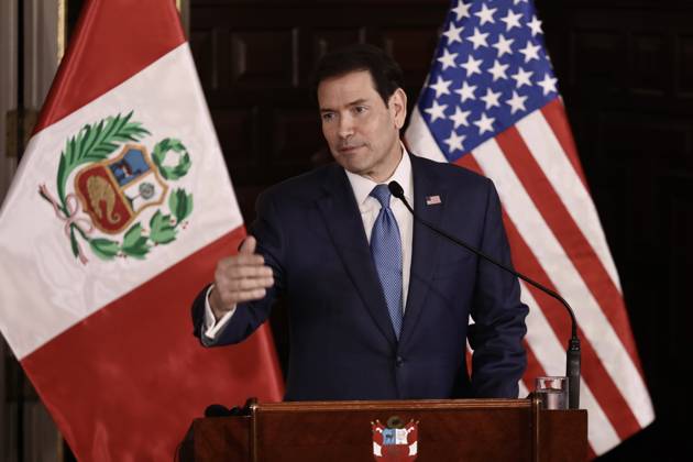 US Secretary of State Marco Rubio is welcomed by Peruvian President Keiko Fujimori in Peru LIMA, PERU - SEPTEMBER 10: U.S. Secretary of State Marco Rubio meets with Peruvian President Keiko Fujimori (not seen) at the Government Palace on September 10, 2026, in Lima, Peru. Following his visits to Colombia and Ecuador, the Secretary of State arrived in Lima to discuss key issues on the bilateral agenda, including security, the fight against drug trafficking, and trade. Peru is also expected to become part of the so-called Shield of the Americas, a U.S.-led regional security initiative. The meeting marked the first meeting between the governments of Peru and the United States. Klebher Vasquez Anadolu Lima Peru. Editorial use only. Please g  Copyright: x2026xAnadoluxKlebherxVasquezx