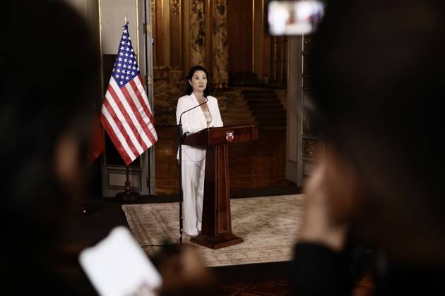 US Secretary of State Marco Rubio is welcomed by Peruvian President Keiko Fujimori in Peru LIMA, PERU - SEPTEMBER 10: U.S. Secretary of State Marco Rubio (not seen) meets with Peruvian President Keiko Fujimori at the Government Palace on September 10, 2026, in Lima, Peru. Following his visits to Colombia and Ecuador, the Secretary of State arrived in Lima to discuss key issues on the bilateral agenda, including security, the fight against drug trafficking, and trade. Peru is also expected to become part of the so-called Shield of the Americas, a U.S.-led regional security initiative. The meeting marked the first meeting between the governments of Peru and the United States. Klebher Vasquez Anadolu Lima Peru. Editorial use only. Please g  Copyright: x2026xAnadoluxKlebherxVasquezx