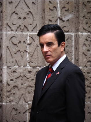September 10, 2026, Lima, Lima, Peru: Carlos Espa y Garces-Alvear, Minister of Foreign Affairs of Peru, at the Torre Tagle Palace during the visit of the U.S. Secretary of State Marco Rubio to Peru to discuss matters of state. Lima Peru  - ZUMAg240 20260910_zip_g240_003 Copyright: xCarlosxGarciaxGranthonx