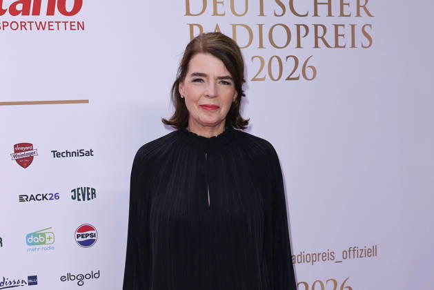 Susanne Daubner at the German Radio Awards (Deutscher Radiopreis) ceremony on September 10, 2026, at the Musical Theater an der Elbe in Hamburg. Susanne Daubner arrives for the annual German Radio Awards (Deutscher Radiopreis) ceremony on September 10, 2026 at the Musical Theater an der Elbe in Hamburg, Germany German Radio Awards ceremony in Hamburg