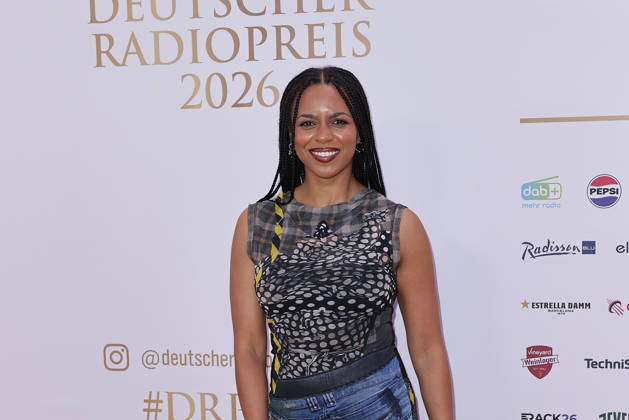 Aminata Belli at the German Radio Awards (Deutscher Radiopreis) ceremony on September 10, 2026, at the Musical Theater an der Elbe in Hamburg. Aminata Belli arrives for the annual German Radio Awards (Deutscher Radiopreis) ceremony on September 10, 2026 at the Musical Theater an der Elbe in Hamburg, Germany German Radio Awards Ceremony in Hamburg