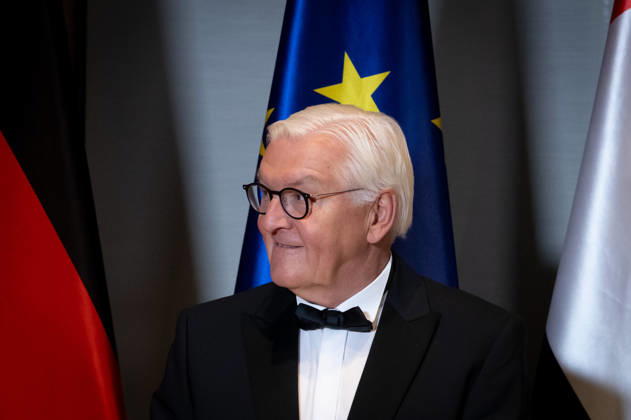 Federal President Frank-Walter Steinmeier, Berlin, Military Parade, Spreebogen, Federal President Frank-Walter Steinmeier, Berlin, Berlin, GER