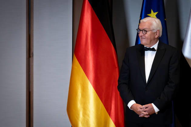 Federal President Frank-Walter Steinmeier, Berlin, Military Parade, Spreebogen, Federal President Frank-Walter Steinmeier, Berlin, Berlin, GER
