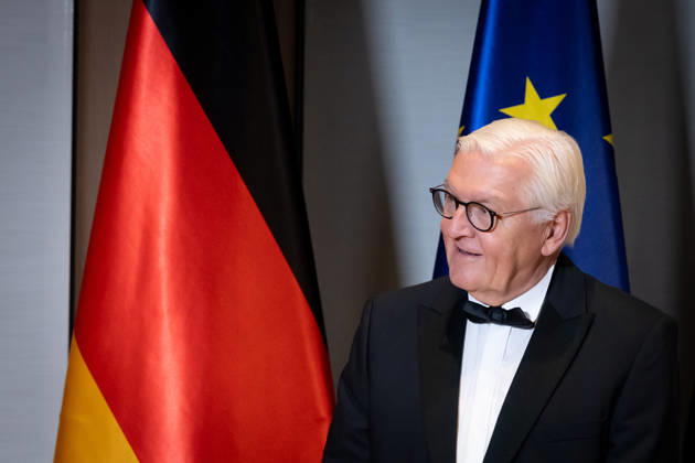 Federal President Frank-Walter Steinmeier, Berlin, Military Parade, Spreebogen, Federal President Frank-Walter Steinmeier, Berlin, Berlin, GER