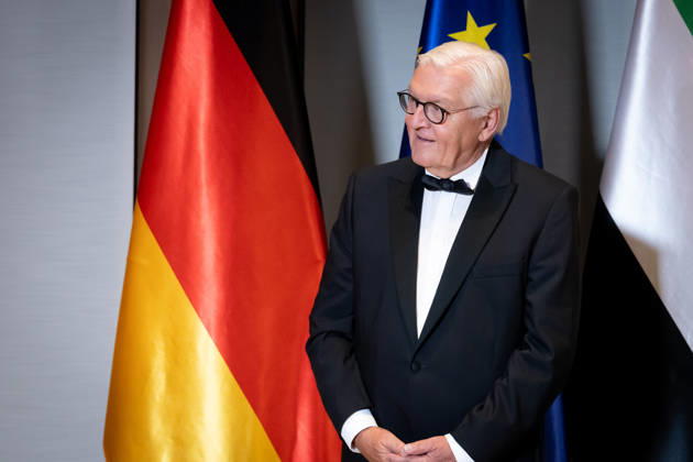 Federal President Frank-Walter Steinmeier, Berlin, Military Parade, Spreebogen, Federal President Frank-Walter Steinmeier, Berlin, Berlin, GER