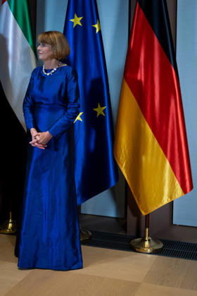 Elke Büdenbender Berlin, Defilee, Spreebogen, Elke Büdenbender Berlin Berlin GER
