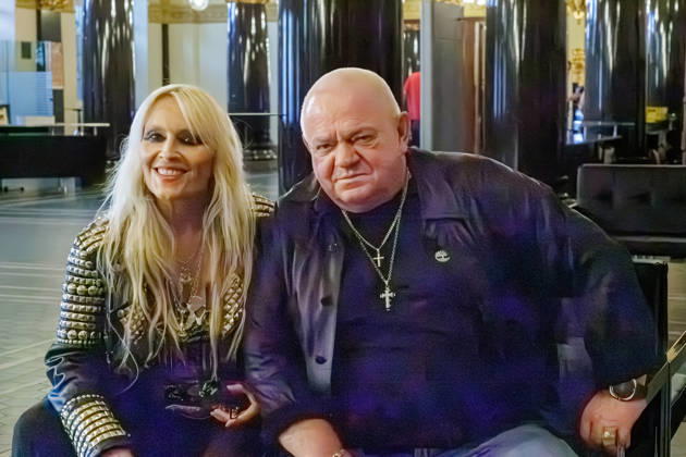 September 10, 2026, Wuppertal: Doro Pesch and Udo Dirkschneider on the sidelines of a press conference announcing the newly established Udo Dirkschneider Music Award (UDMA), Wuppertal, Historische Stadthalle, North Rhine-Westphalia, Germany