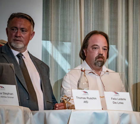 Berlin Reinickendorf, Tegel District, Tegel Talk, political event series featuring Felix Lederle, Die Linke, September 10, 2026, Tegel